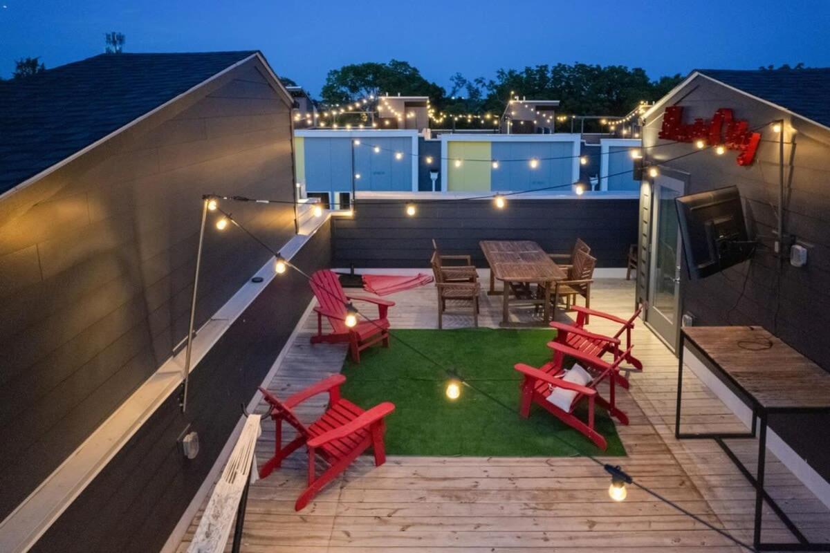 Carrie Underwood'S East Side Rooftop Game Room Nashville Eksteriør billede