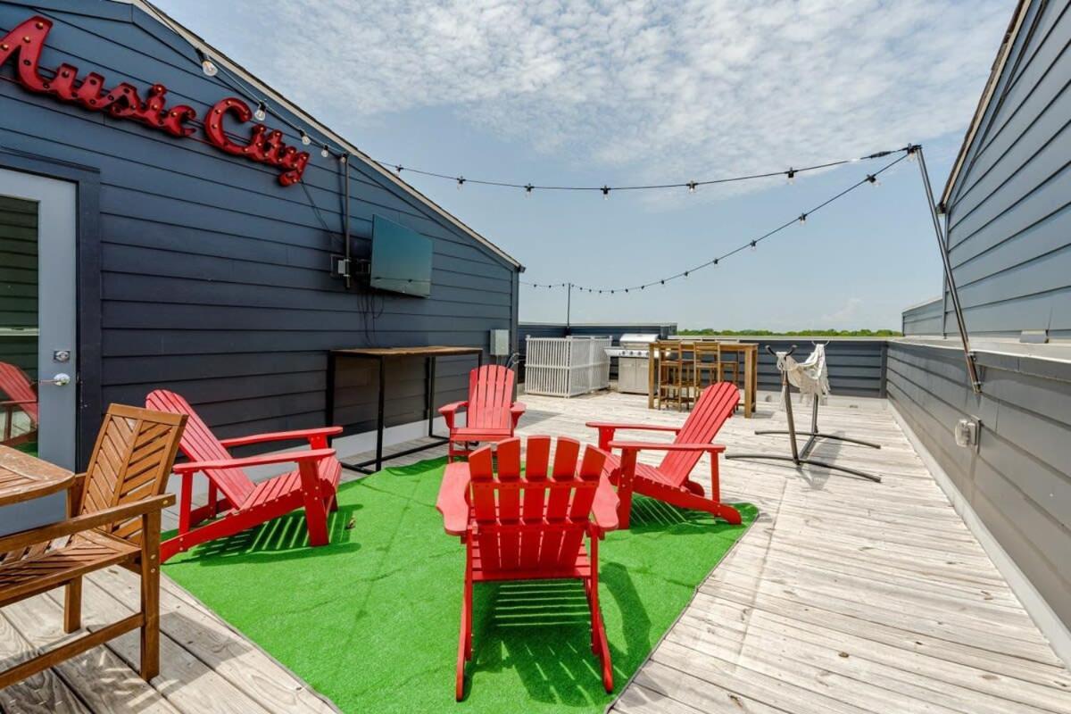 Carrie Underwood'S East Side Rooftop Game Room Nashville Eksteriør billede